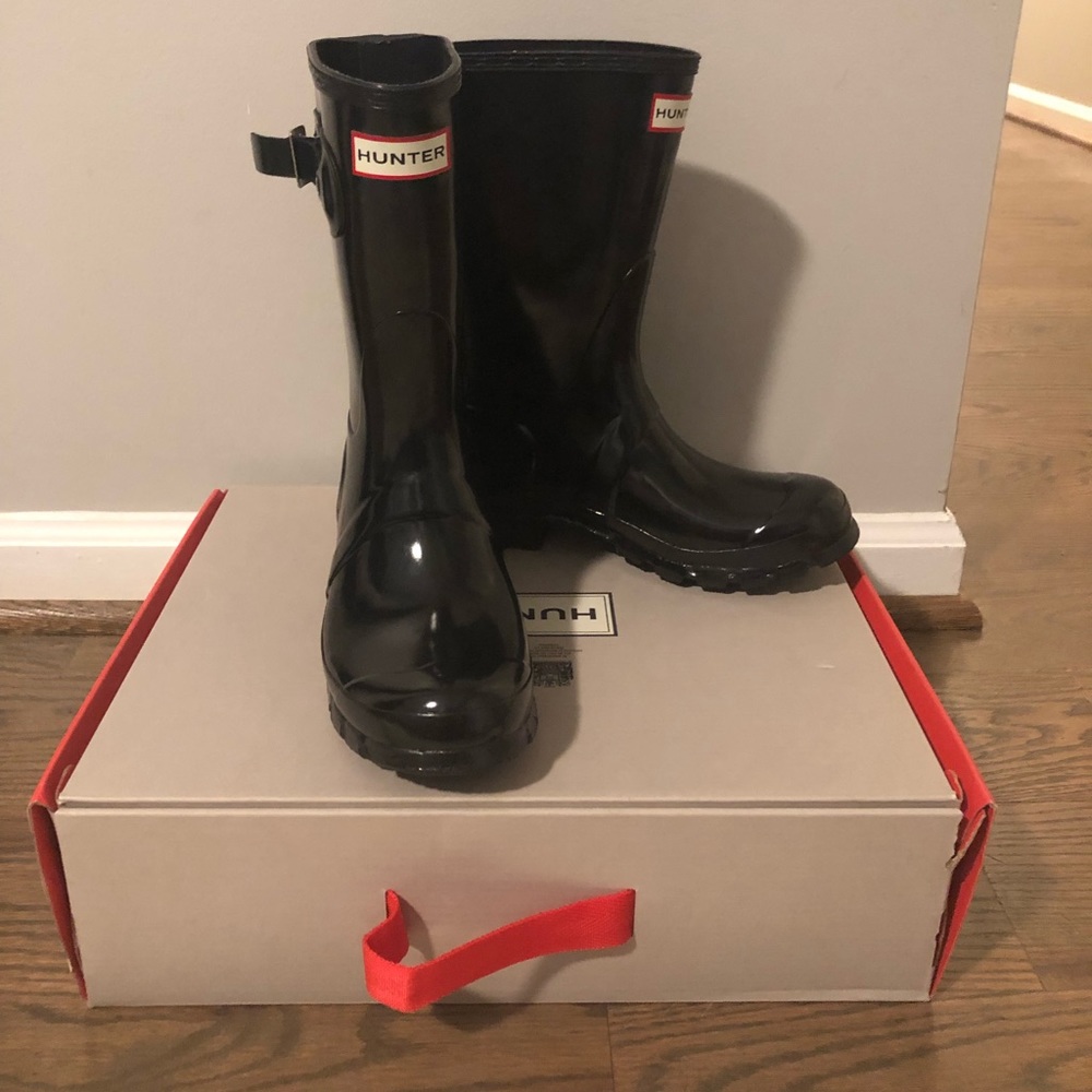Hunter rain boots
